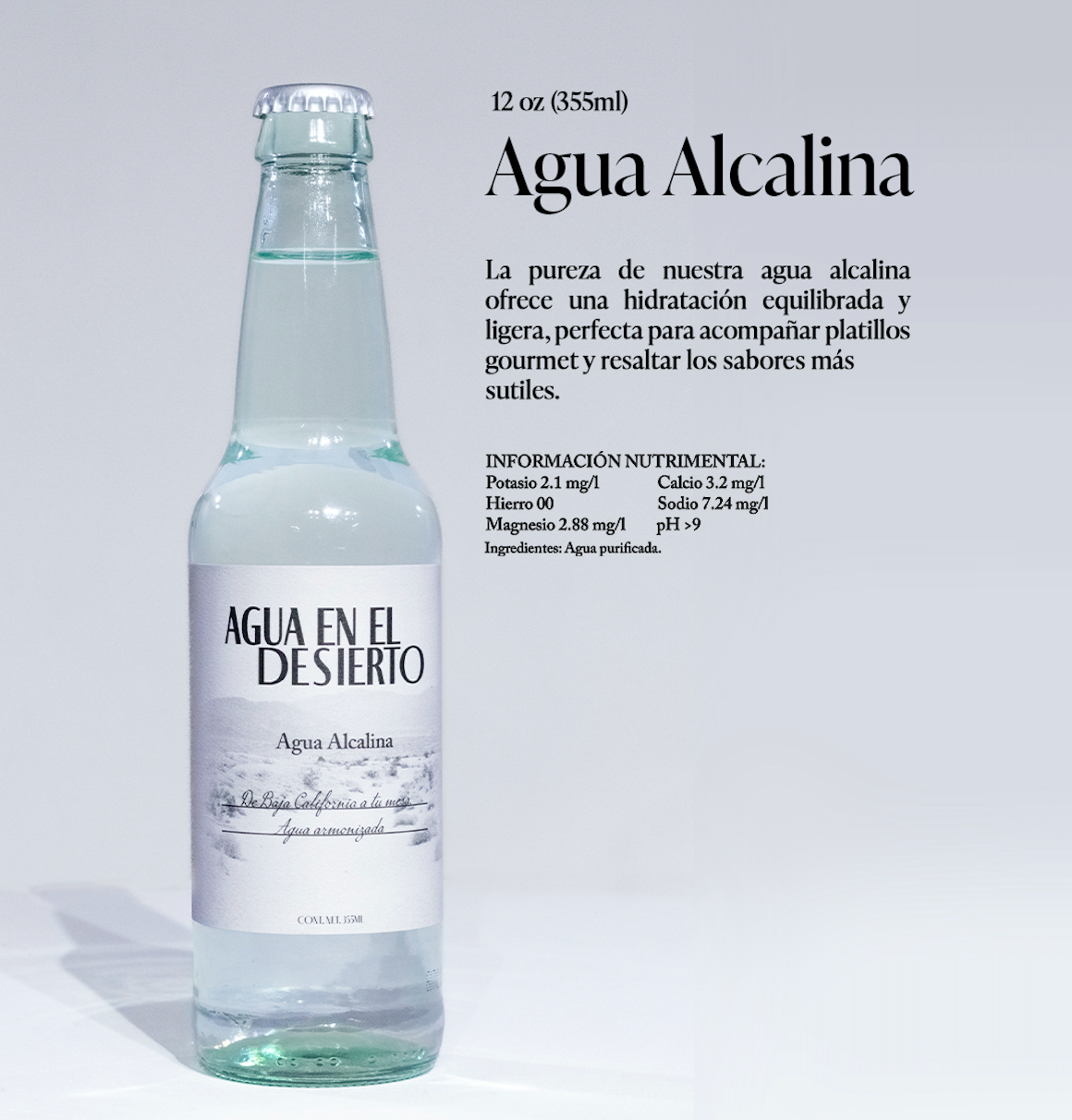 Alcalina Armonizada 355ml.